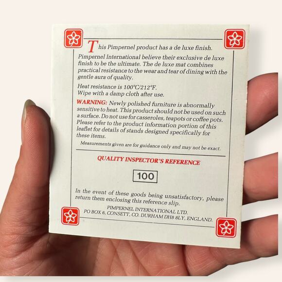 White & Gold Coaster Set (6 Pc) – 1960s Mid-Century Luxe Style - Picture 3 of 6